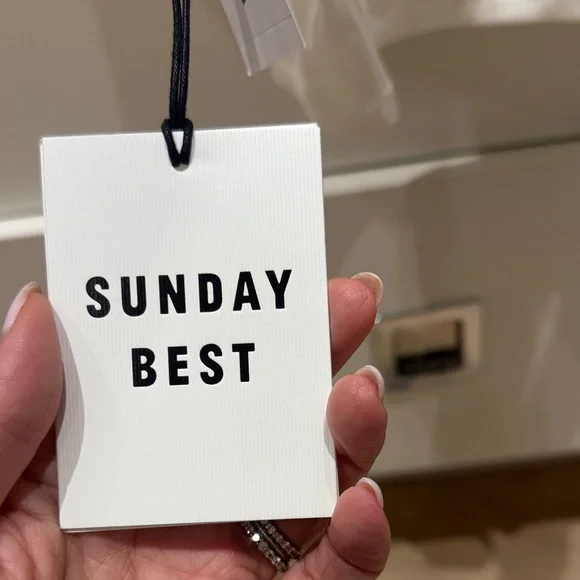 Sunday Best Cream Ribbed Tank Top - Picture 2 of 5